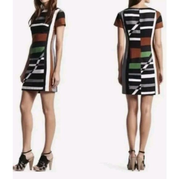 DEREK LAM FOR DESIGN NATION MULTICOLOR DRESS SIZE 4 - Picture 2 of 10
